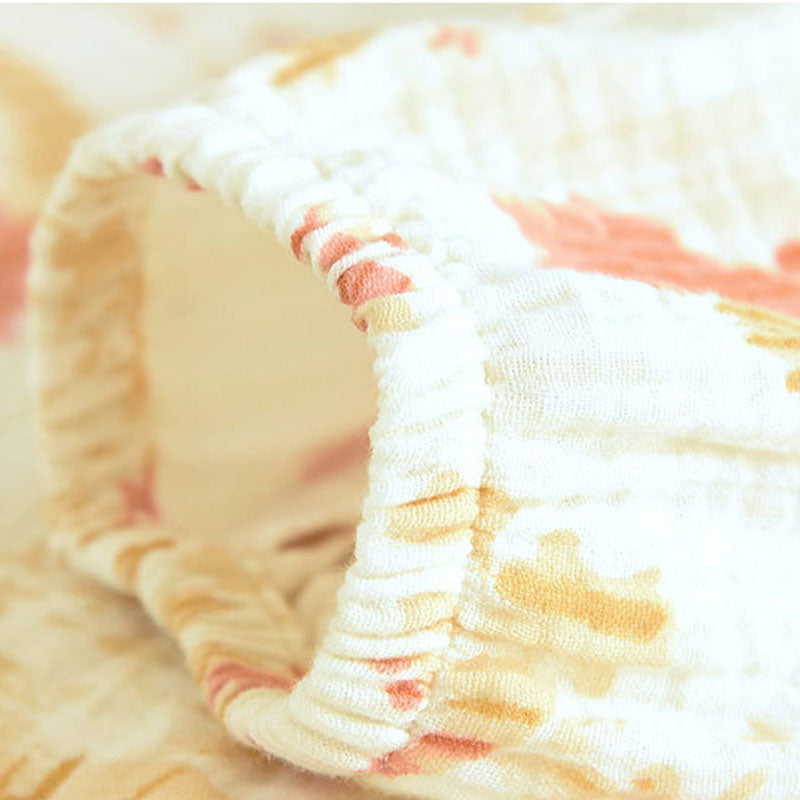 Off-White Abstract Floral Cotton Pajama Set