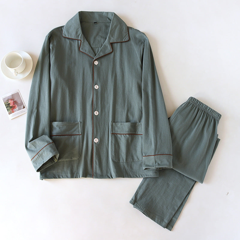Super Soft Pure Cotton Pajama Set - Green