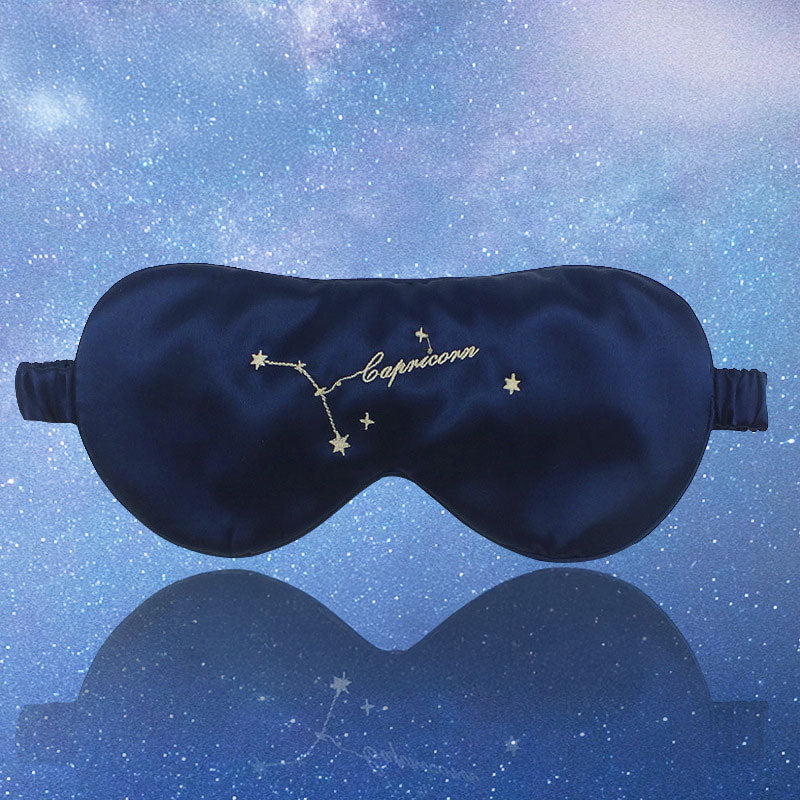 Capricorn - 100% Mulberry Silk Eye Mask