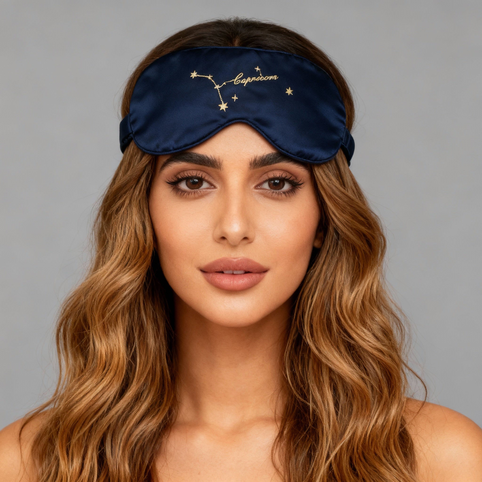Capricorn - 100% Mulberry Silk Eye Mask