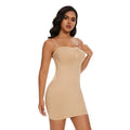 Women’s Seamless Shaping Slip Dress - Cream