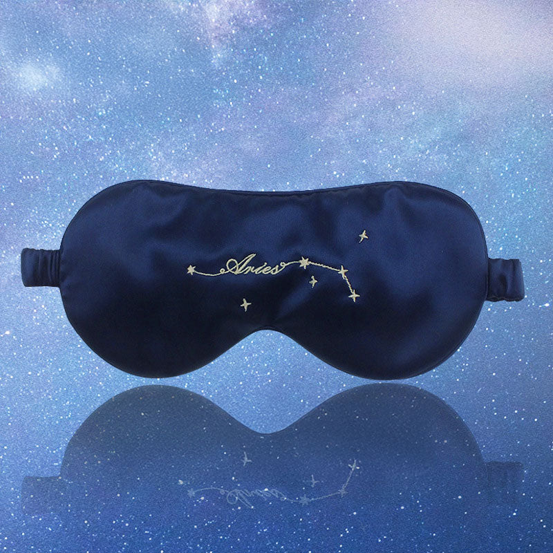 Aries - 100% Mulberry Silk Super Soft Eye Mask