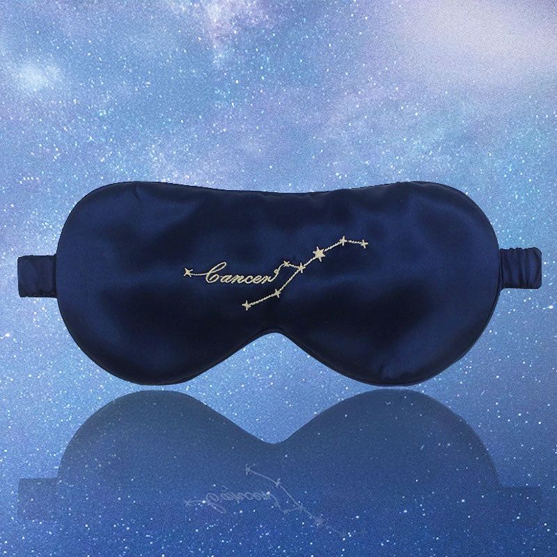 Cancer - 100% Mulberry Silk Eye Mask