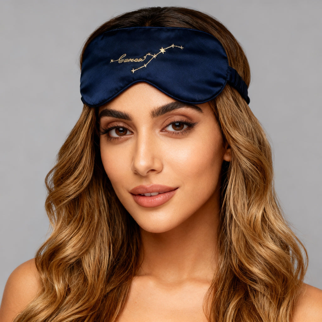 Cancer - 100% Mulberry Silk Eye Mask