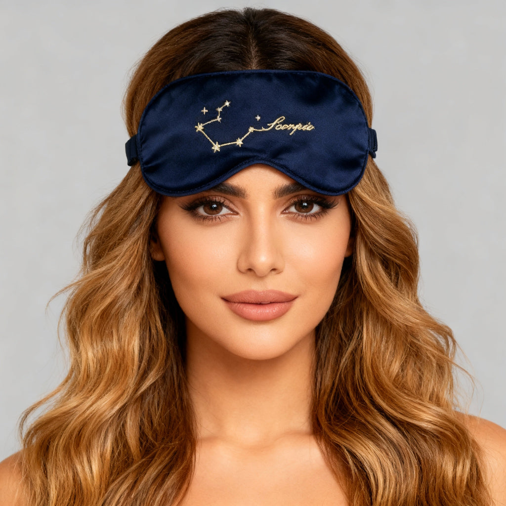 Scorpio - 100% Mulberry Silk Super Soft Eye Mask