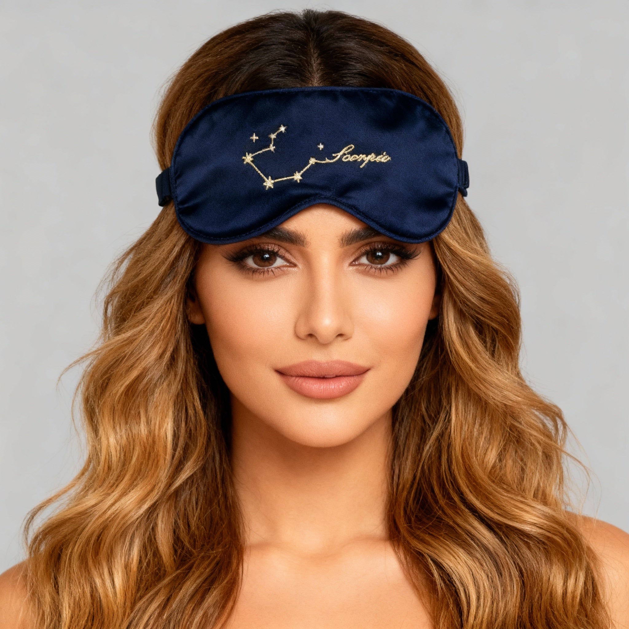 Scorpio - 100% Mulberry Silk Super Soft Eye Mask