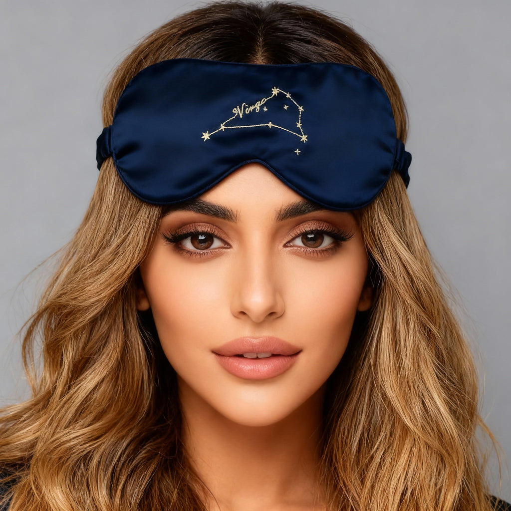 Virgo - 100% Mulberry Silk Eye Mask